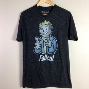 FALLOUT 4 Fortnite Game Bethesda T Shirt Black Medium